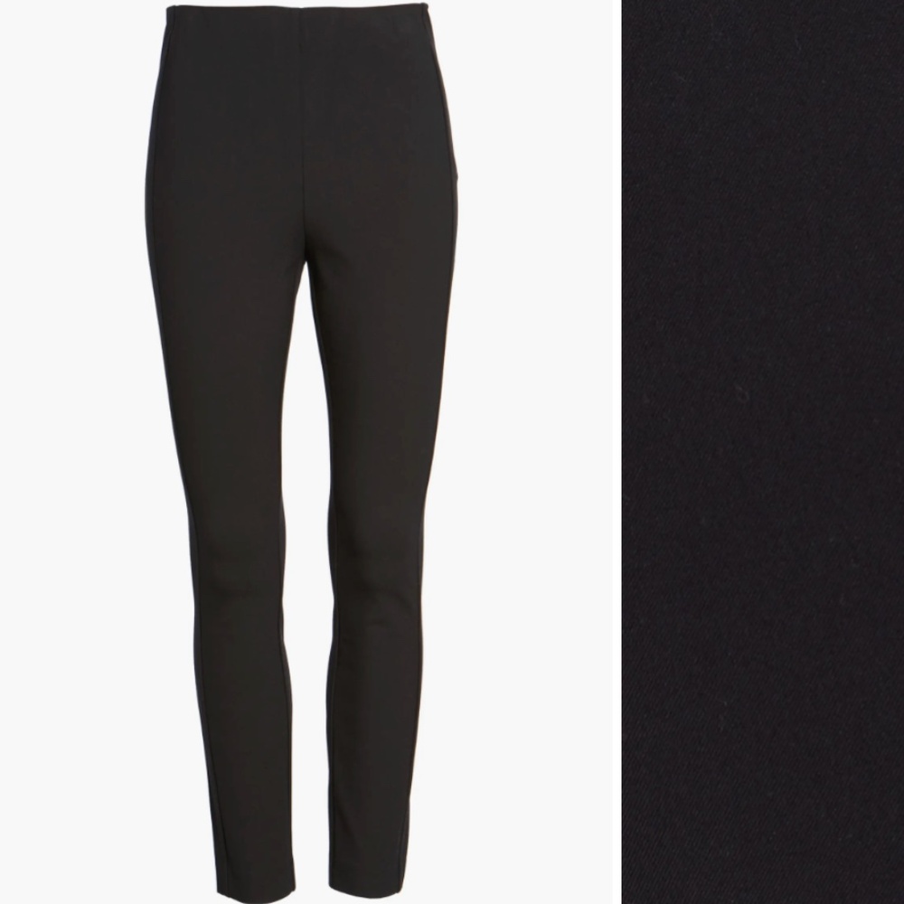 rag & bone Simone Slim Ankle Pants EUC Black Women's 02